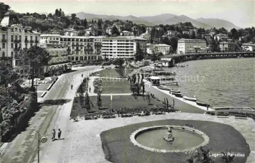 AK / Ansichtskarte LUGANO Lago di Lugano TI Paradiso 