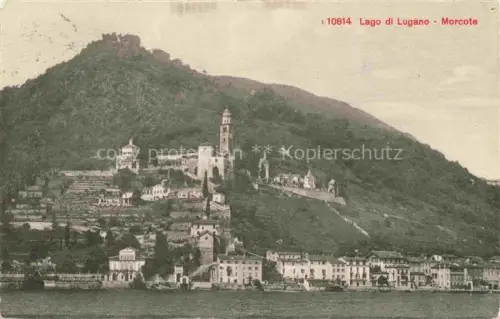 AK / Ansichtskarte Lago di LUGANO TI Morcote 