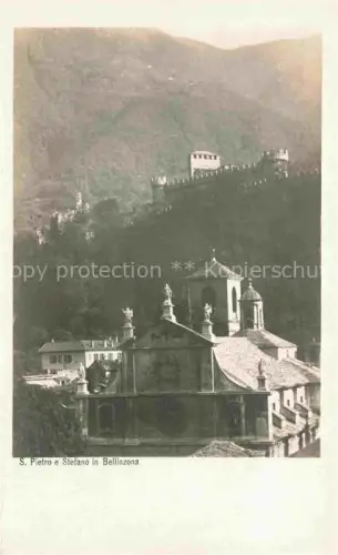 AK / Ansichtskarte BELLINZONA TI S. Pietro e Stefano 