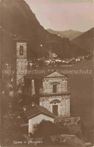 AK / Ansichtskarte Albogasio Lago di Lugano IT Chiesa 
