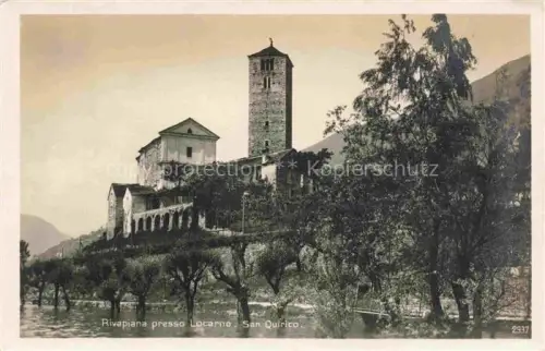 AK / Ansichtskarte LOCARNO Lago Maggiore TI San Quirico 