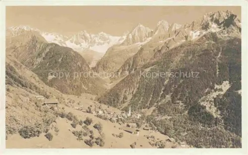 AK / Ansichtskarte Soglio Maloja GR Bergell Bodascagruppe