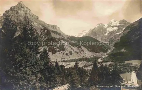 AK / Ansichtskarte Kandersteg BE Birre Blueemlisalp 