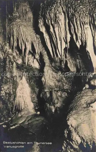 AK / Ansichtskarte Beatushoehlen Thunersee BE Venusgrotte