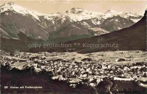 AK / Ansichtskarte GLARUS Glaris GL Frelbergkette 