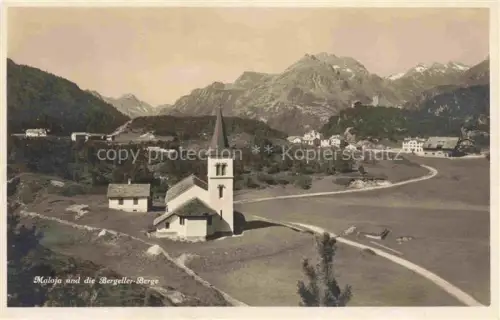 AK / Ansichtskarte Maloja GR Bergeller Berge 