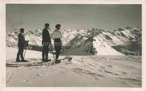 AK / Ansichtskarte DAVOS GR Parsenngebiet 