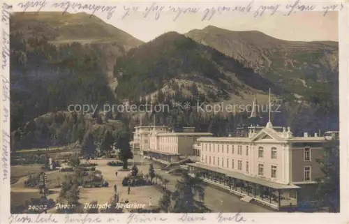 AK / Ansichtskarte DAVOS GR Deutsche Heilstaette 