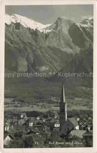 AK / Ansichtskarte Bad Ragaz Ragatz SG Falknis