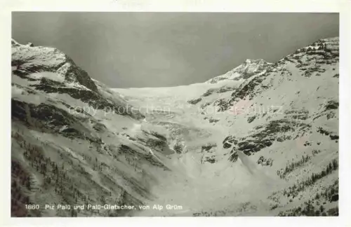 AK / Ansichtskarte Piz Palue 3905m GR Gletscher Alp Gruem 