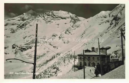 AK / Ansichtskarte Alp Gruem Bernina GR Piz Cambrena 