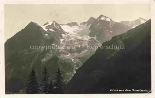 AK / Ansichtskarte Somvixertal Rabius Surselva GR 