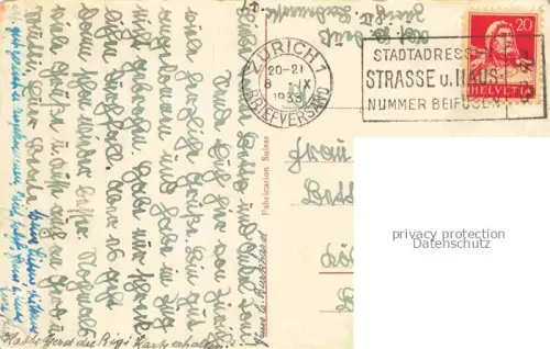 AK / Ansichtskarte Somvixertal Rabius Surselva GR 