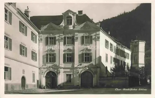AK / Ansichtskarte CHUR Coire GR Bischoefliches Schloss
