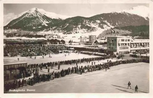 AK / Ansichtskarte DAVOS GR Hockeybahn 