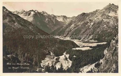 AK / Ansichtskarte Casaccia Bergell GR Maloja Kulm Bergell Casaccia 