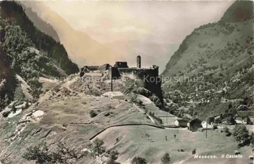 AK / Ansichtskarte Mesocco Misox MOESA GR Il Castello