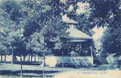 AK / Ansichtskarte Oyonnax Nantua 01 Ain Le Parc Pavillon