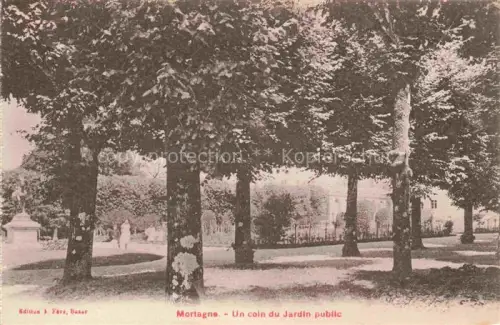 AK / Ansichtskarte Mortagne-au-Perche 61 Orne Un coin du jardin public