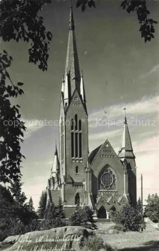 AK / Ansichtskarte Turku Abo Suomi Mikaelinkirkka Kirche
