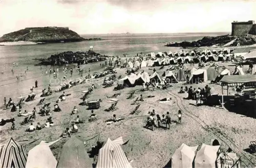 AK / Ansichtskarte SAINT-MALO ST-MALO 35 La Plage de Bon Secours