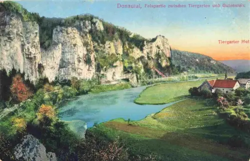 AK / Ansichtskarte Tiergarten Beuron Panorama Donautal