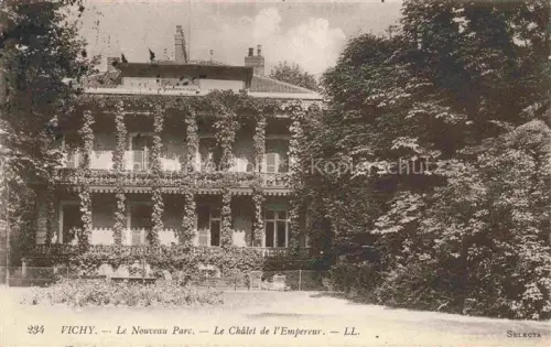 AK / Ansichtskarte VICHY 03 Allier Le nouveau parc Châlet de l'Empereur
