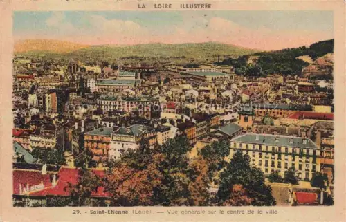 AK / Ansichtskarte SAINT-ETIENNE  ST-ETIENNE 42 Loire Vue générale sur le centre de la ville