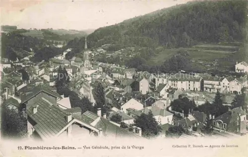 AK / Ansichtskarte Plombieres-les-Bains EPINAL 88 Vosges Vue générale prise de la Vierge