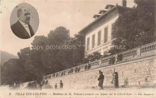 AK / Ansichtskarte Eze-les Pins NICE 06 Alpes-Maritimes Villa Résidence de M. Poincaré