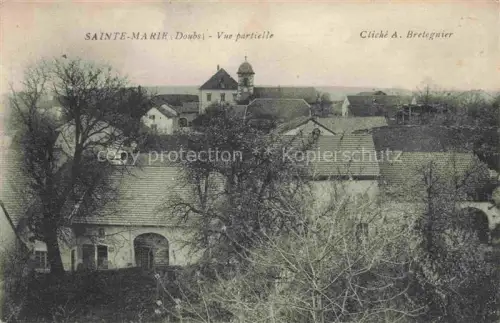 AK / Ansichtskarte Sainte-Marie 25 Doubs Vue partielle