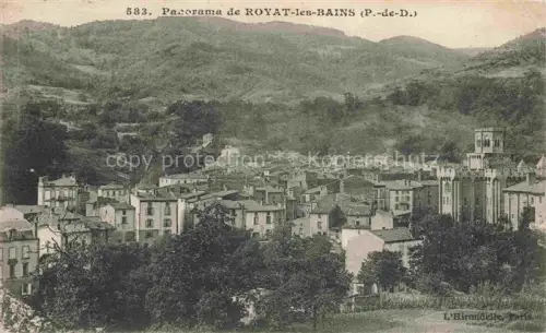 AK / Ansichtskarte Royat-les-Bains Clermont-Ferrand 63 Puy-de-Dome Panorama