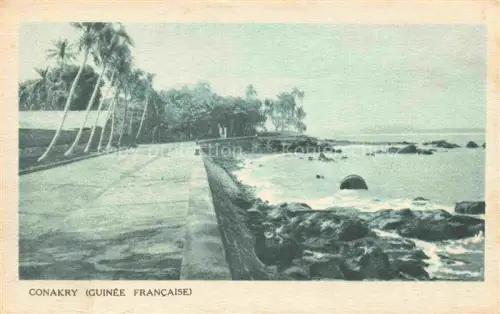 AK / Ansichtskarte Conakry Konakry Guinea Promenade