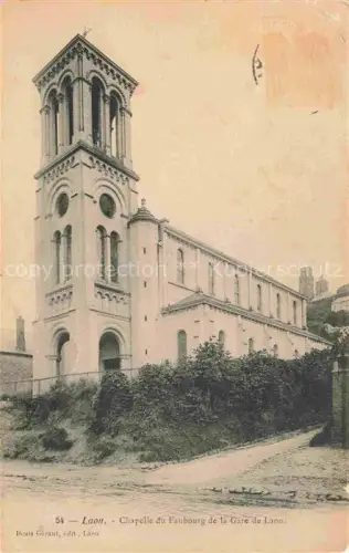 AK / Ansichtskarte LAON 02 Aisne Chapelle du Faubourg de la Gare de Laon