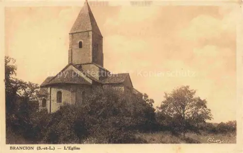 AK / Ansichtskarte Brancion MACON 71 Saone-et-Loire Eglise Kirche