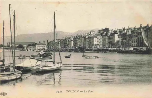 AK / Ansichtskarte TOULON -SUR-MER 83 Var Le port