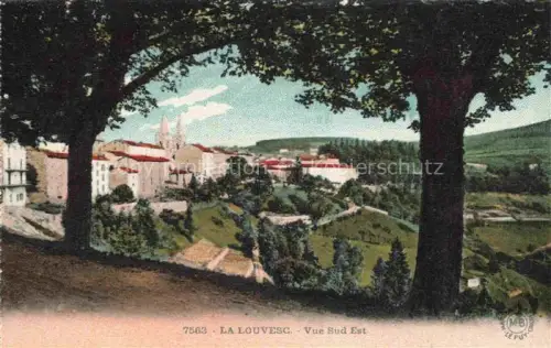 AK / Ansichtskarte La Louvesc Tournon 07 Ardeche Vue générale vue sud est