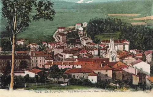 AK / Ansichtskarte La Louvesc Tournon 07 Ardeche Vue méridionale Montée de la Fontaine