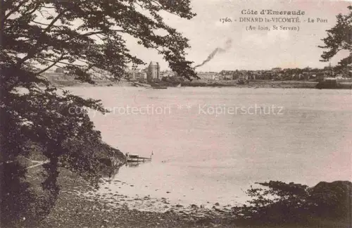 AK / Ansichtskarte La Vicomte Dinard 35 Ille-et-Vilaine Le port