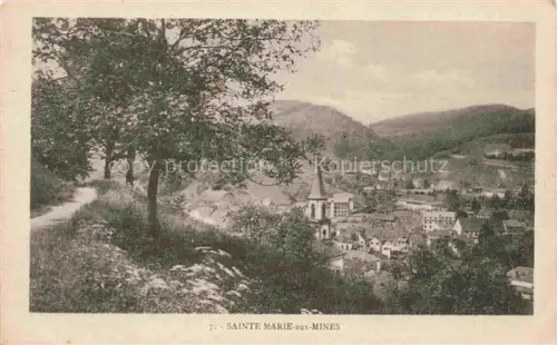 AK / Ansichtskarte Sainte-Marie-aux-Mines 68 Haut Rhin Vue générale