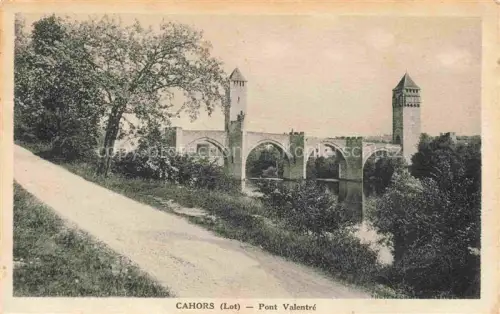 AK / Ansichtskarte Cahors-en-Quercy 46 Lot Pont Valentré
