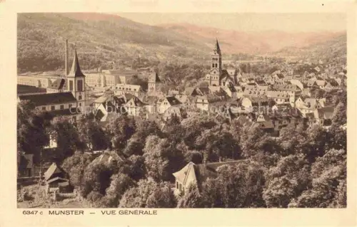 AK / Ansichtskarte Muenster  Elsass Munster 68 Alsace Haut-Rhin Vue générale