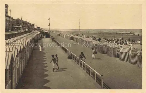AK / Ansichtskarte CABOURG 14 Calvados La plage