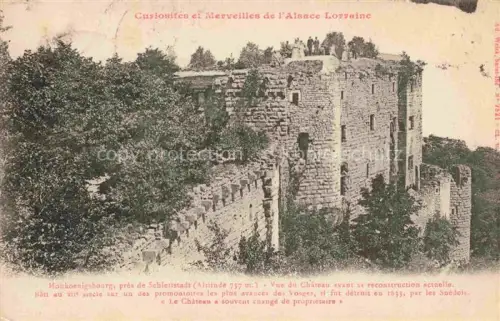 AK / Ansichtskarte Schlettstadt Selestat 67 Bas-Rhin Château Collection Curiosités et Merveilles de l'Alsace Lorraine