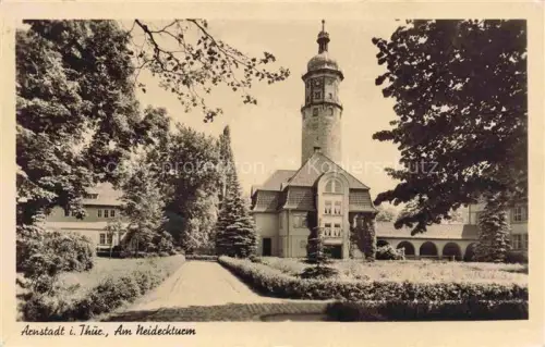 AK / Ansichtskarte Arnstadt Ilm Thueringen Partie am Neideckturm