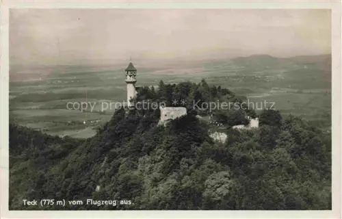 AK / Ansichtskarte Kirchheim  Teck Esslingen BW Panorama Burg Teck