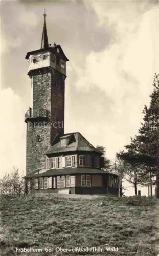 AK / Ansichtskarte Oberweissbach Thueringen Froebelturm