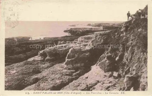 AK / Ansichtskarte SAINT-PALAIS-SUR-MER Rochefort 17 Charente-Maritime Les Pierrières la Corniche Kuestenpanorama