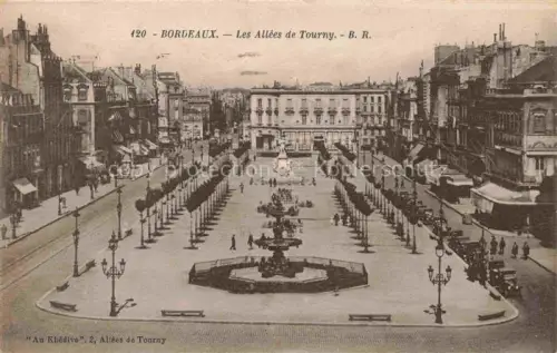 AK / Ansichtskarte BORDEAUX 33 Gironde Les Allées de Tourny