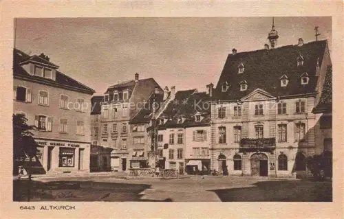AK / Ansichtskarte Altkirch 68 Haut-Rhin Motiv im Zentrum Brunnen